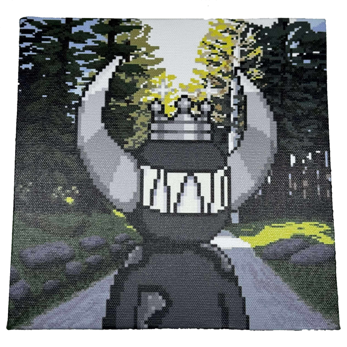 D3V1L1SH 1/1 CANVAS (KINGBVLLY #3) (NATURE)