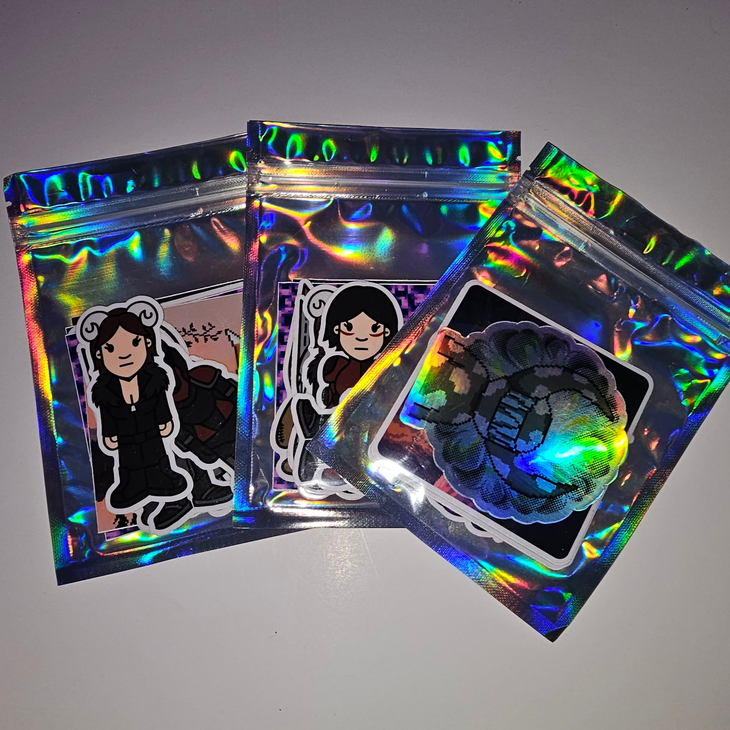 D3V1L1SH RANDOM STICKER PACK (TIER #3) (PIXEL)
