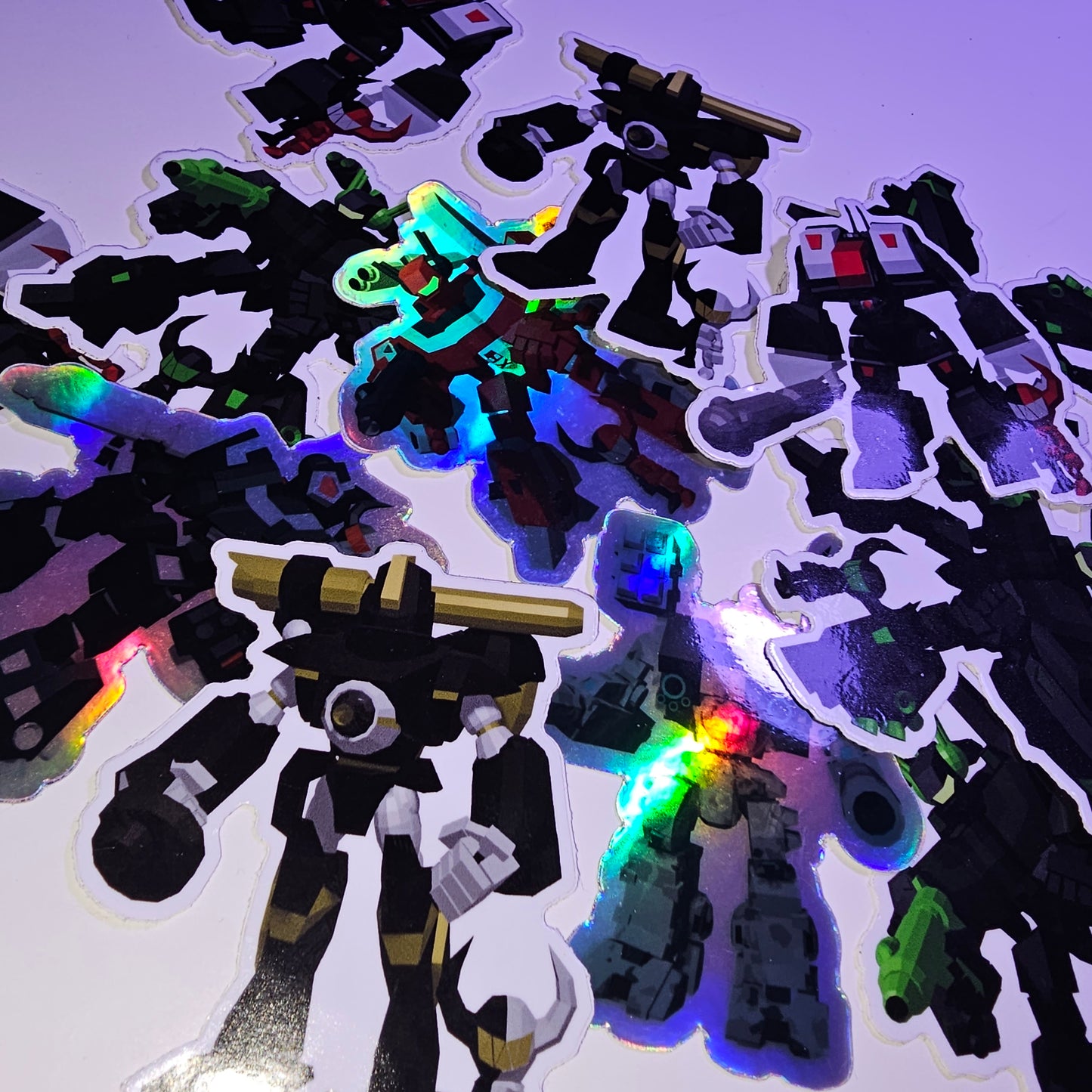 D3V1L1SH RANDOM STICKER PACK (TIER #4) (MECHA)