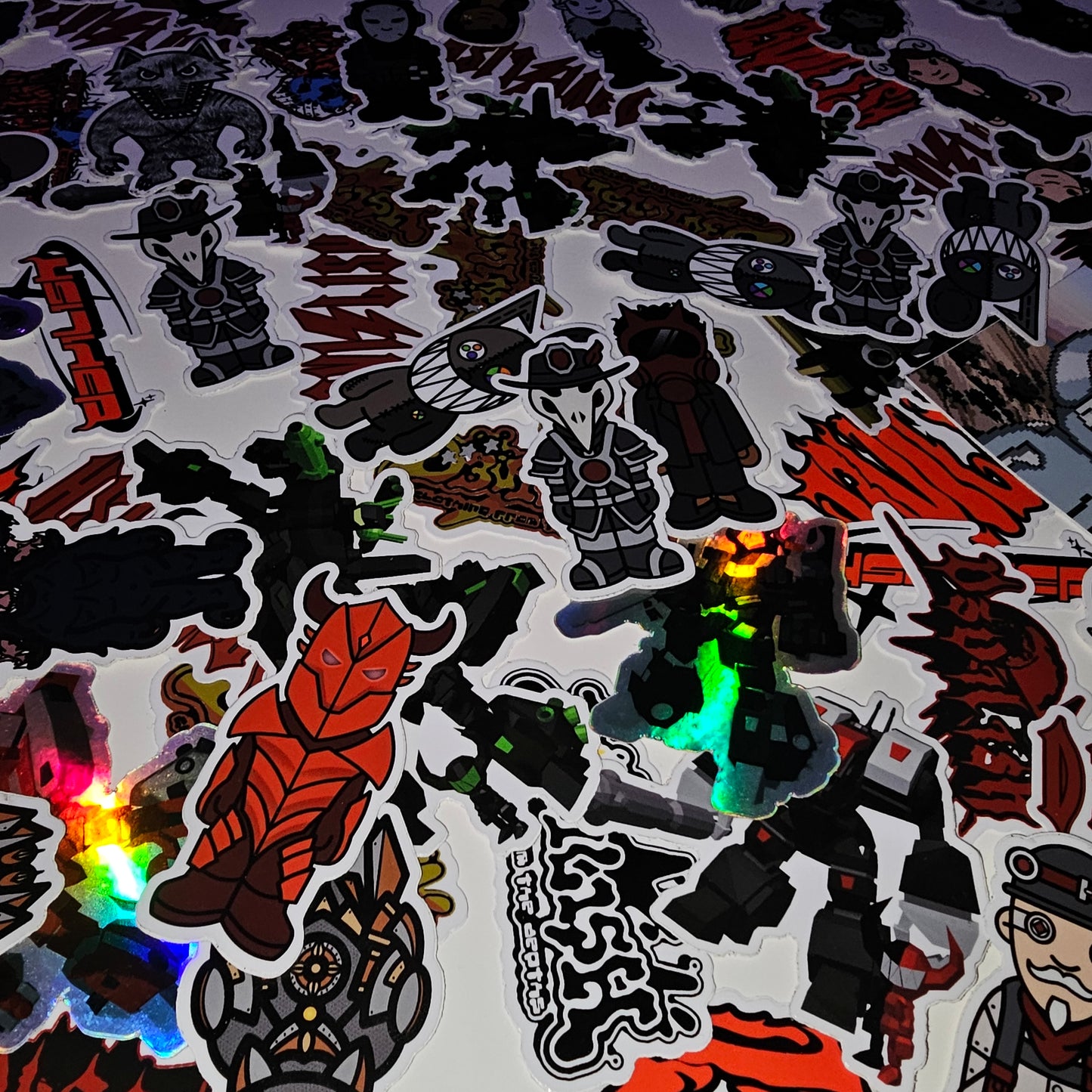 D3V1L1SH RANDOM STICKER PACK (TIER #5) (MEGA)