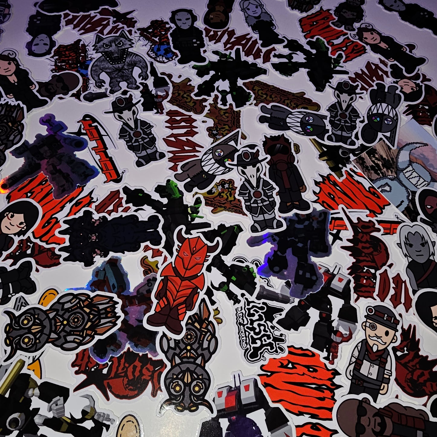 D3V1L1SH RANDOM STICKER PACK (TIER #5) (MEGA)