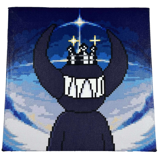 D3V1L1SH 1/1 CANVAS (KINGBVLLY #2) (STRATOSPHERE)