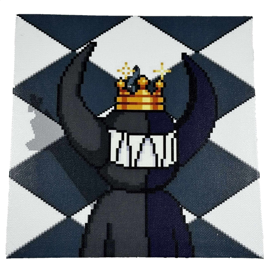 D3V1L1SH 1/1 CANVAS (KINGBVLLY #1) (CHESS)