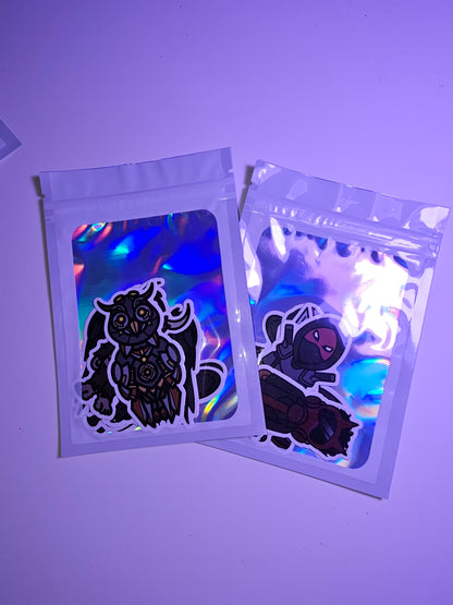 D3V1L1SH RANDOM STICKER PACK (TIER #2) (CHARACTERS)