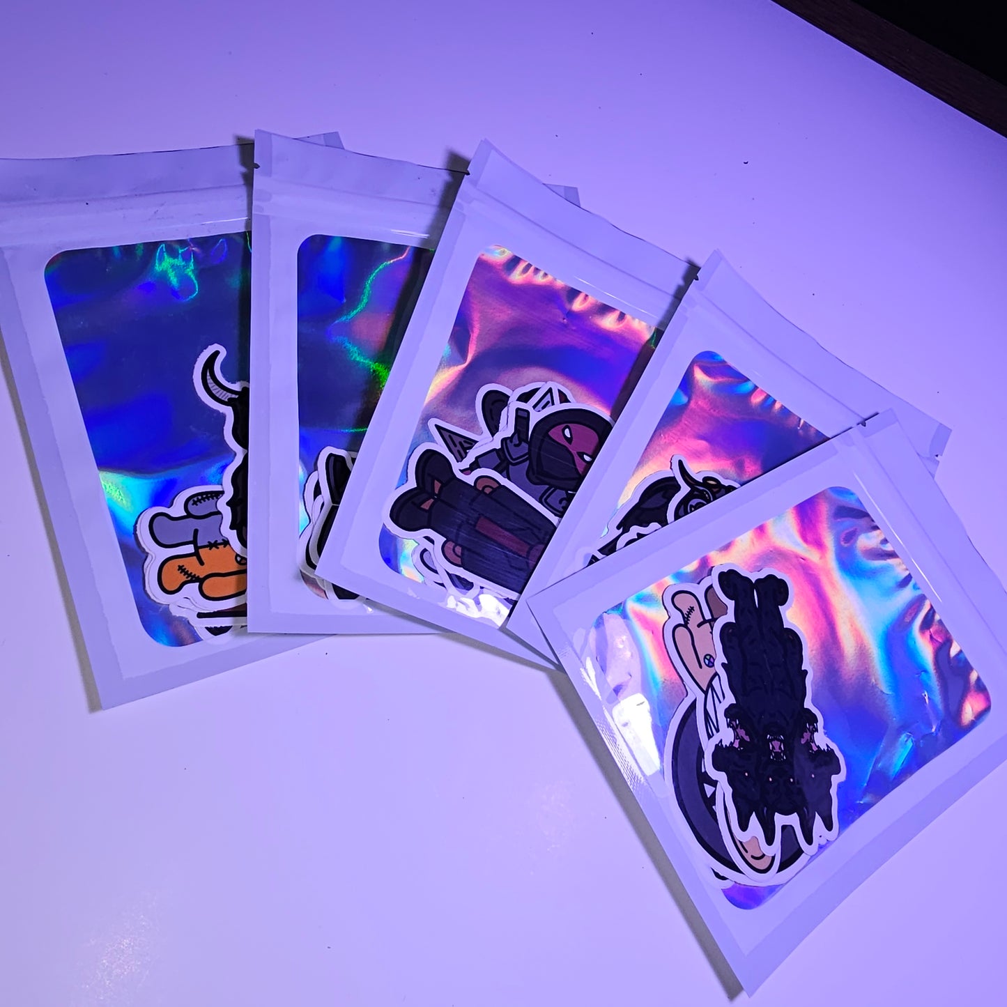 D3V1L1SH RANDOM STICKER PACK (TIER #2) (CHARACTERS)
