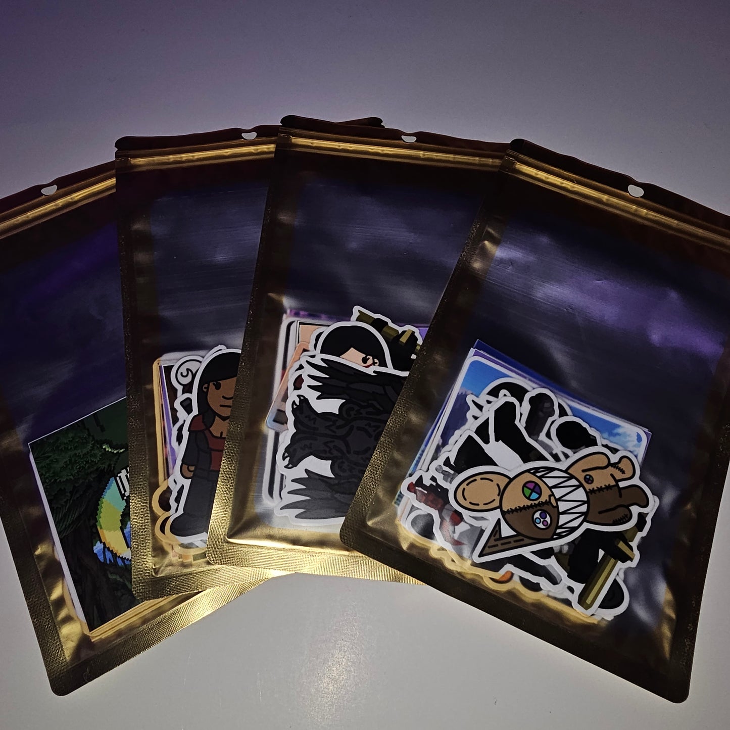 D3V1L1SH RANDOM STICKER PACK (TIER #5) (MEGA)