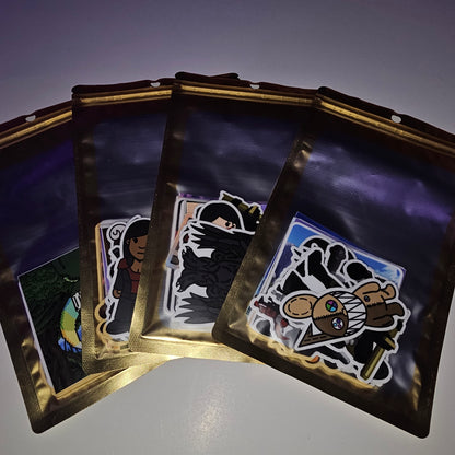 D3V1L1SH RANDOM STICKER PACK (TIER #5) (MEGA)
