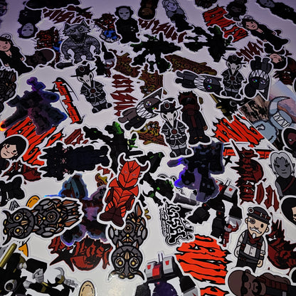 D3V1L1SH RANDOM STICKER PACK (TIER #5) (MEGA)