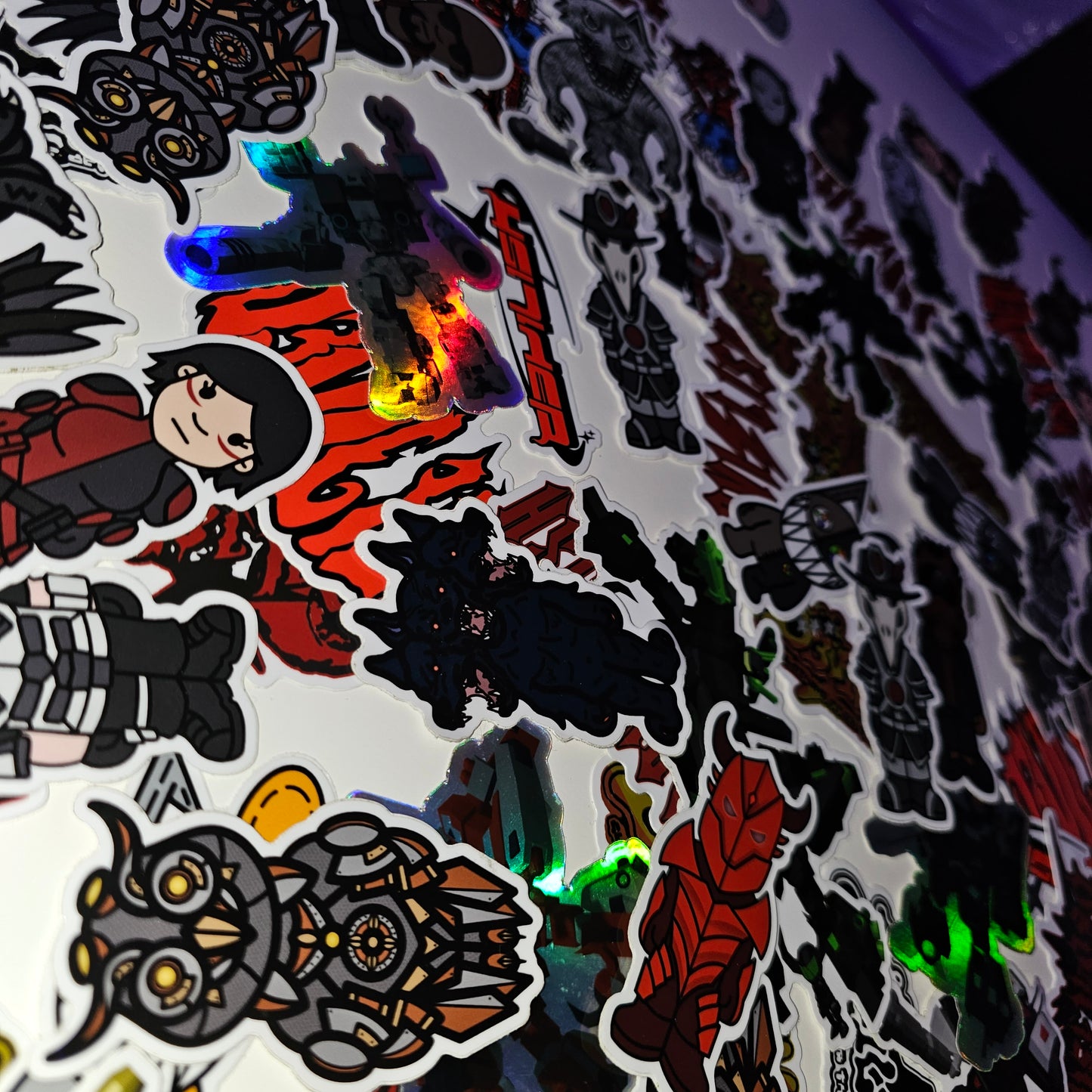 D3V1L1SH RANDOM STICKER PACK (TIER #5) (MEGA)