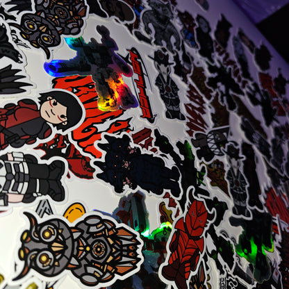 D3V1L1SH RANDOM STICKER PACK (TIER #5) (MEGA)